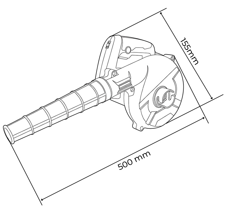 Souffleur 230v 600w tolsen (79606) BUISARD - 100477