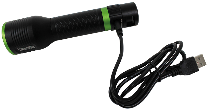 Lampe torche alu led recharg.1000lm lumitrack BUISARD - 714525