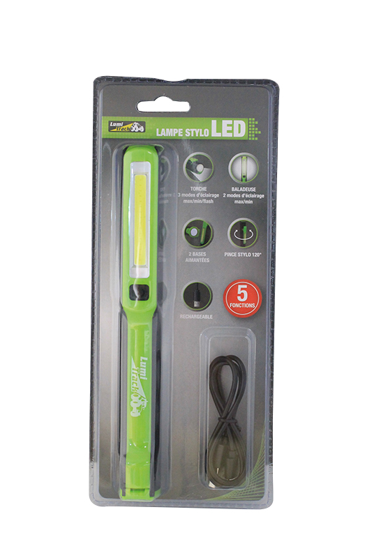 Lampe stylo led recharg. lumitrack BUISARD - 714527