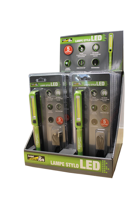 Lampe stylo led recharg. lumitrack BUISARD - 714527