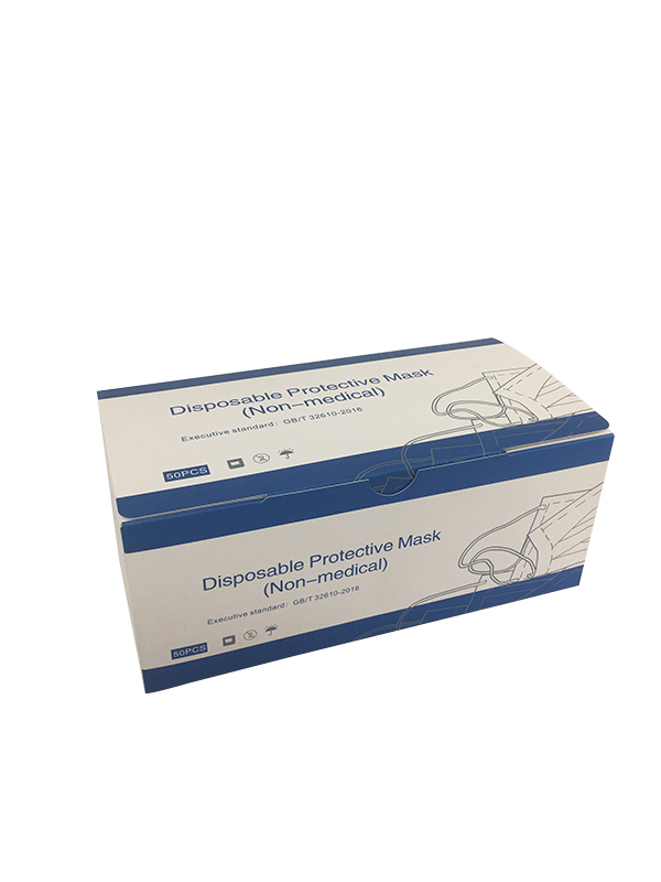 Boite 50 masques jetables 3plis BUISARD - 742579