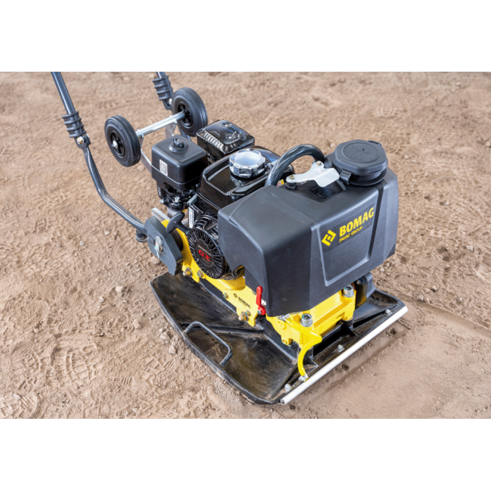 Plaque vibrante BOMAG essence 1 sens arrosage + roues BP 12/50 83469