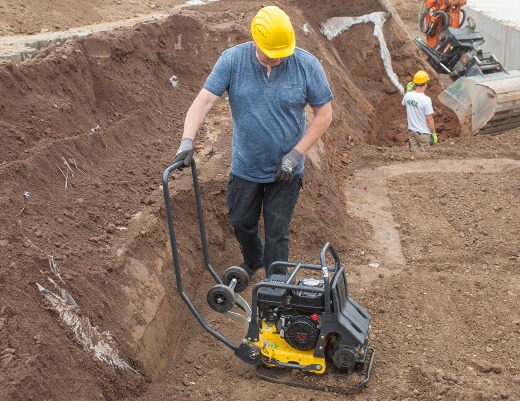 PLAQUE VIBRANTE UNIDIRECTIONNELLE 95KG 500MM BOMAG BP 20/50