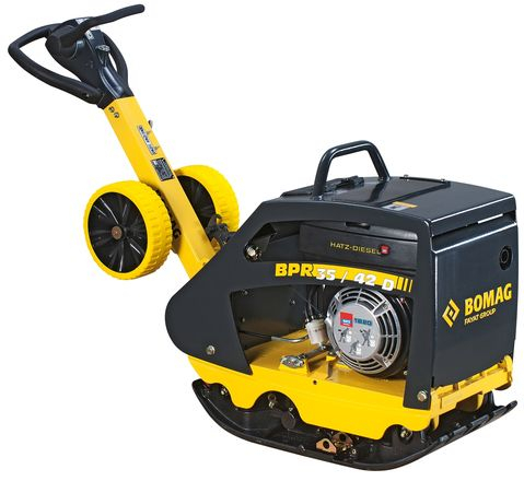 PLAQUE VIBRANTE RÉVERSIBLE 210KG 420MM BOMAG BPR3542DDE