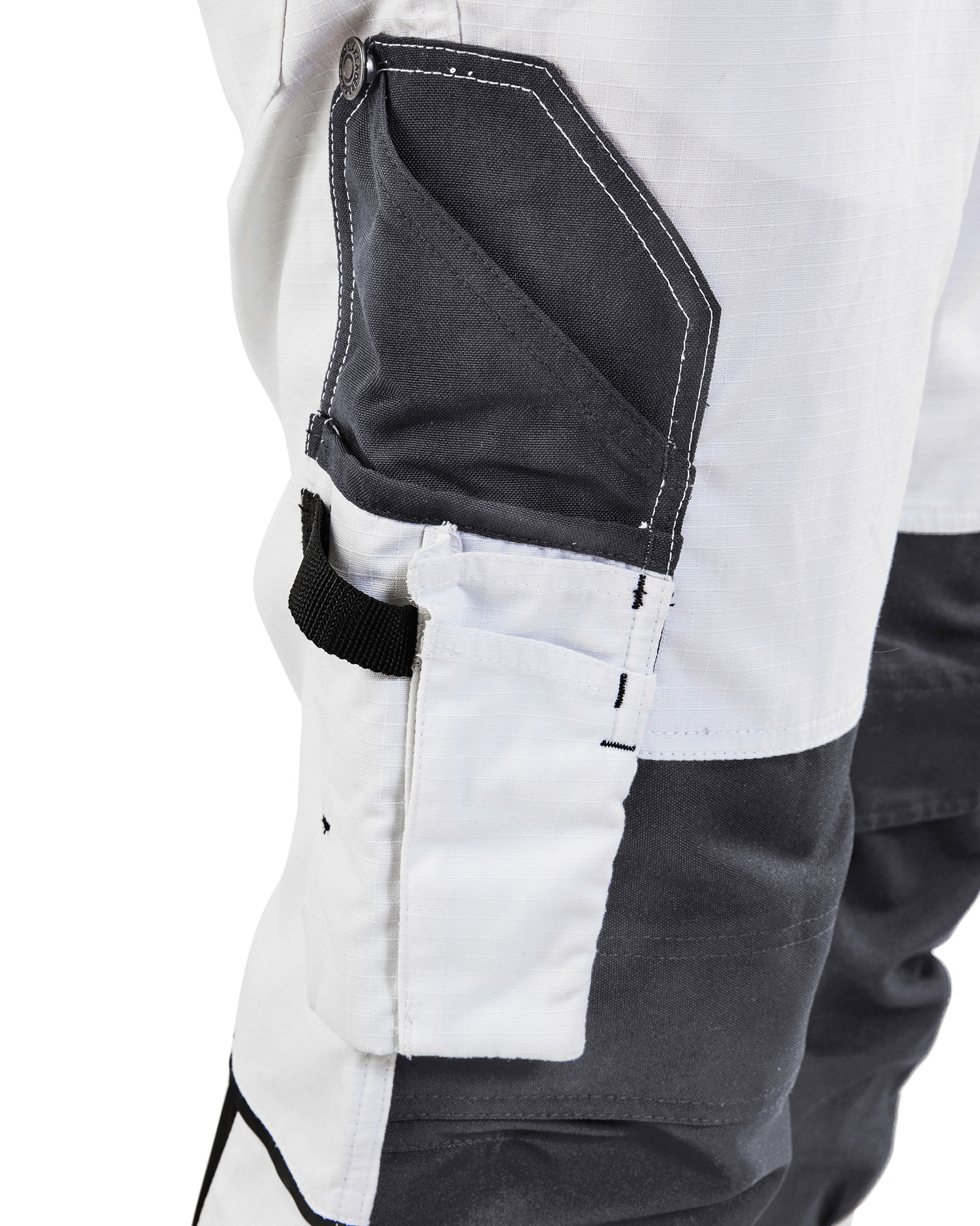 Pantalon Peintre +stretch 1095 Blanc/Gris foncé AB Blaklader - 109513301098C