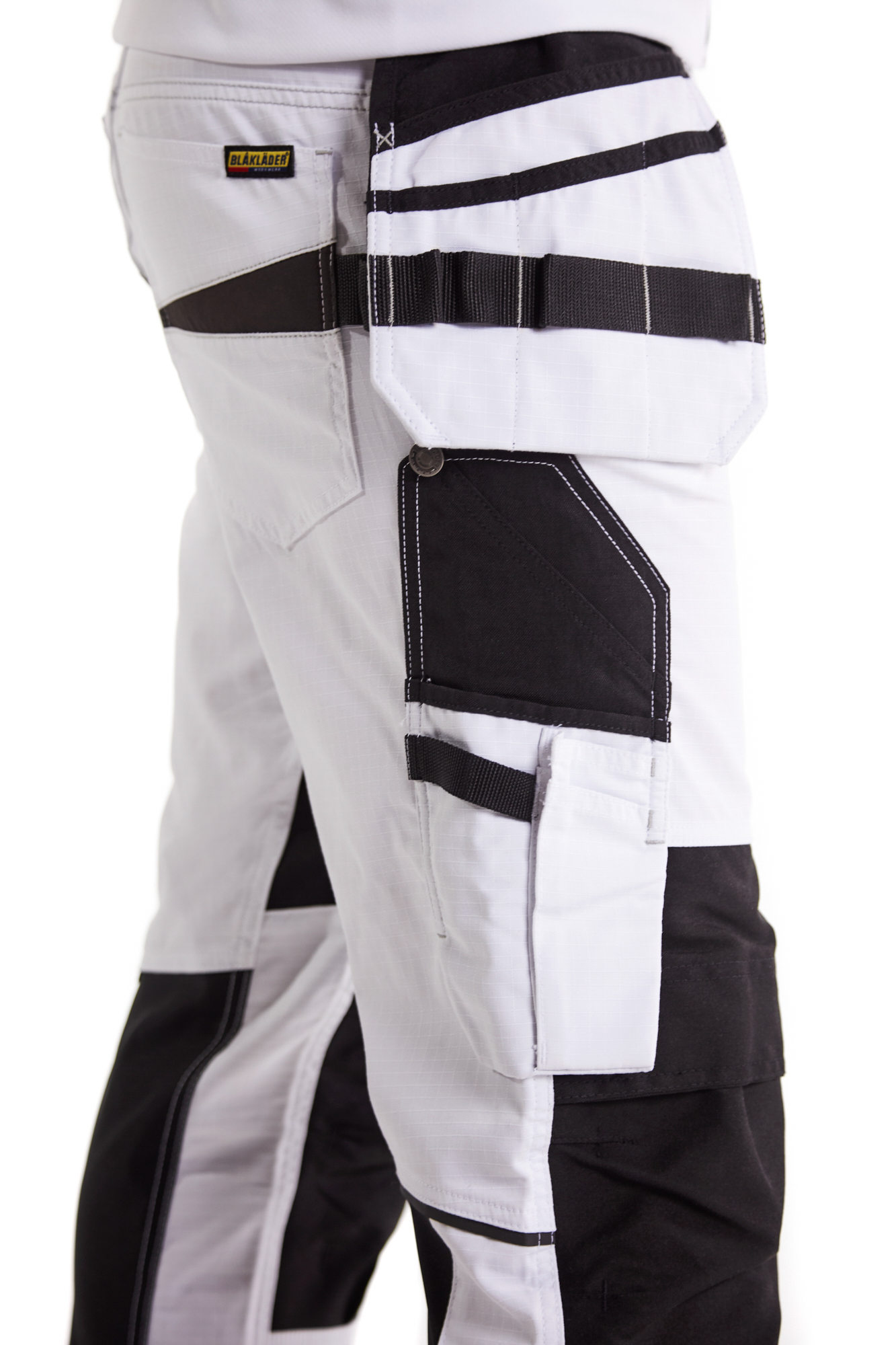 Pantalon Peintre +stretch 1096 Blanc/Gris foncé AB Blaklader - 109613301098C
