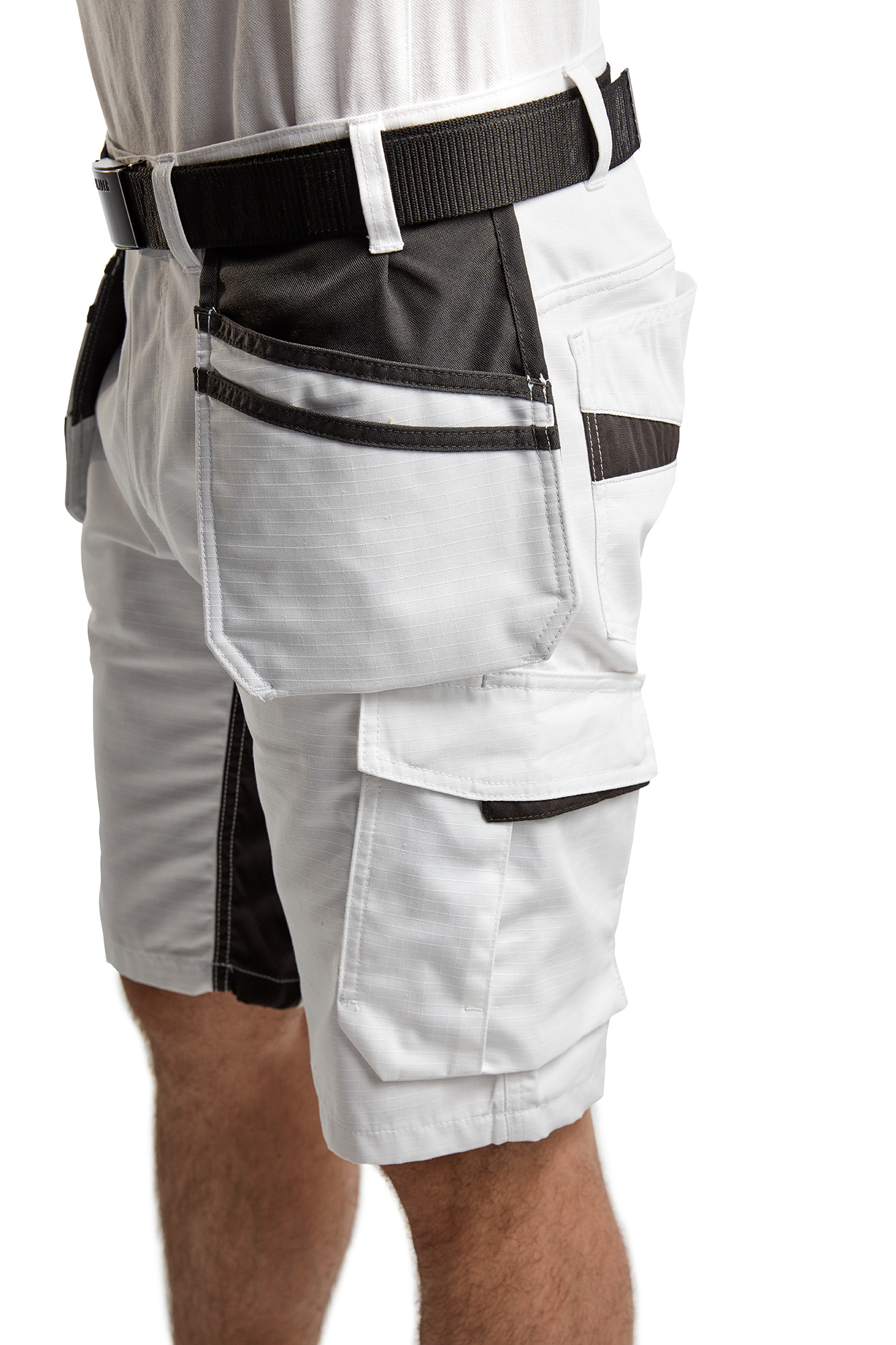 Short peintre +stretch 1099 Blanc/Gris foncé Blaklader - 109913301098C