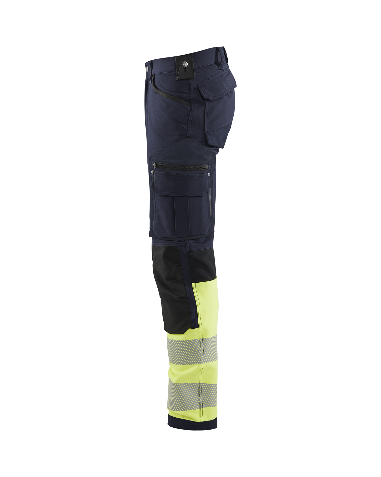 Pantalon haute-visibilité stretch 4D 1193 Marine/Jaune fluo Blaklader - 119316428933C