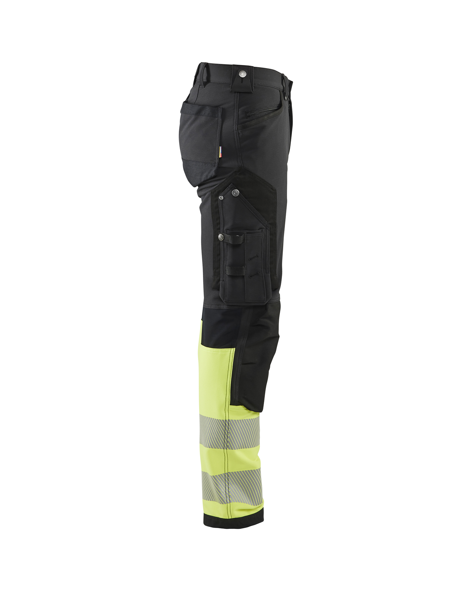 Pantalon haute-visibilité stretch 4D 1193 Noir/Jaune fluo Blaklader - 119316429933C