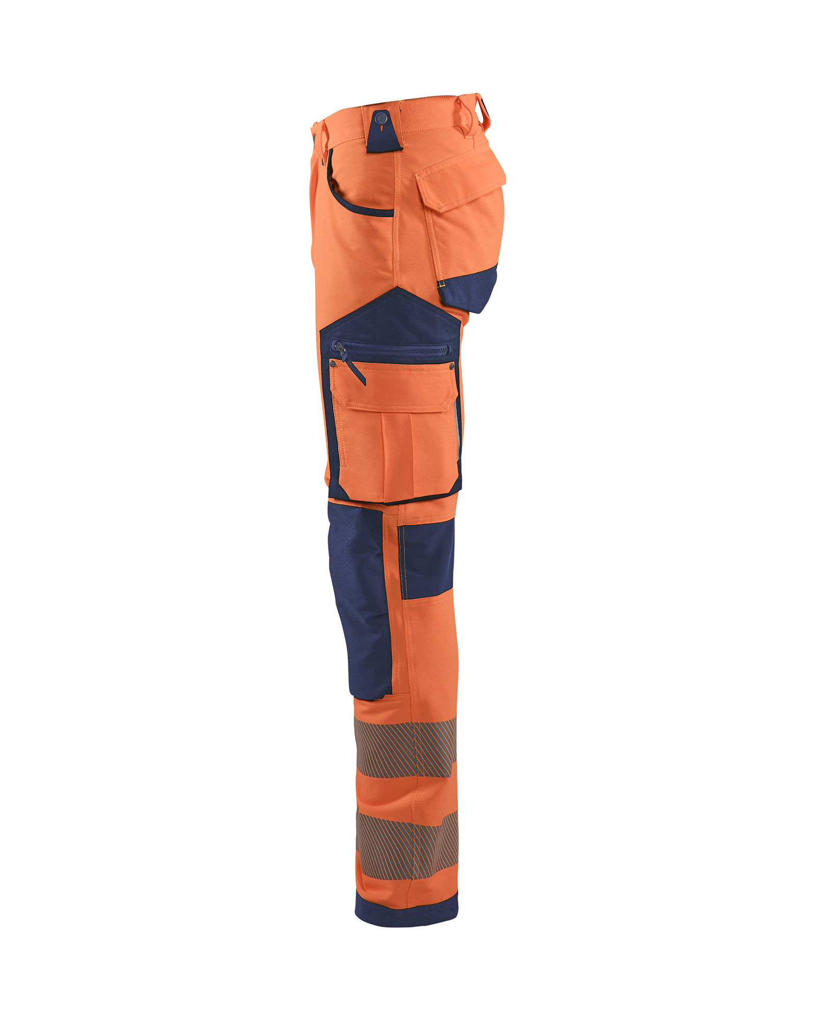 Pantalon haute-visibilité stretch 4D 1197 Orange fluo/Marine Blaklader - 119716425389C