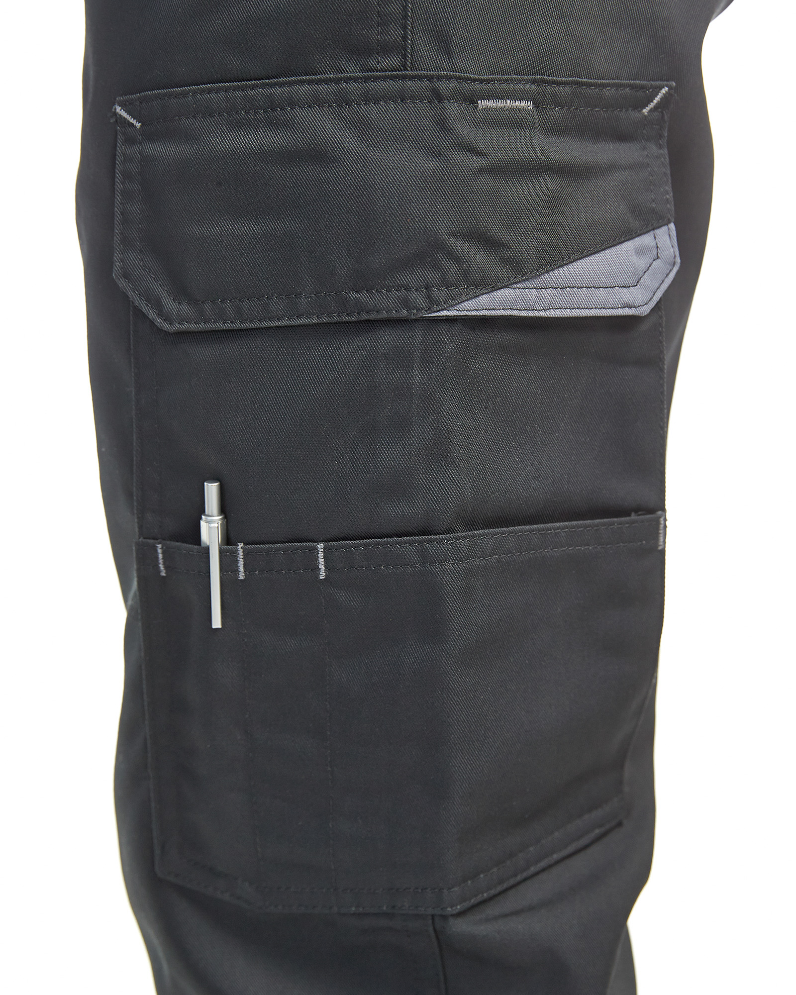 Pantalon Industrie 1404 Noir/Gris clair Blaklader - 140412109994C
