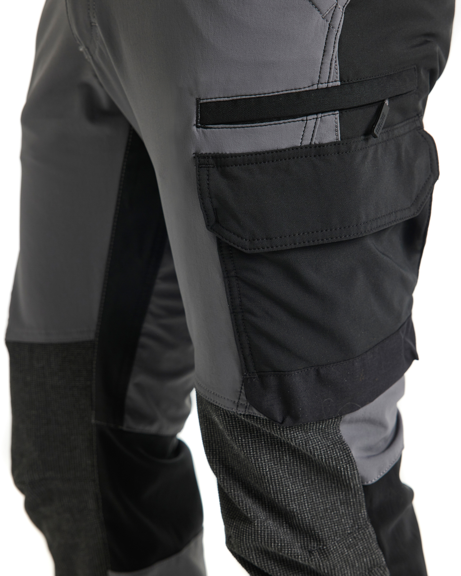 Pantalon maintenance stretch 4D 1422 Gris moyen/Noir Blaklader - 142216459699C