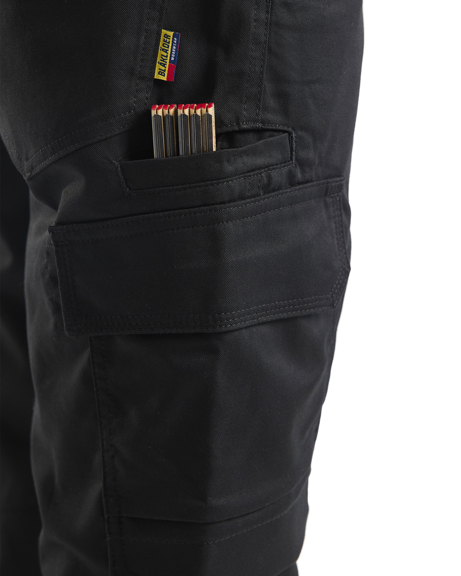 Pantalon industrie stretch 2D 1444 Noir Blaklader - 144418329900C