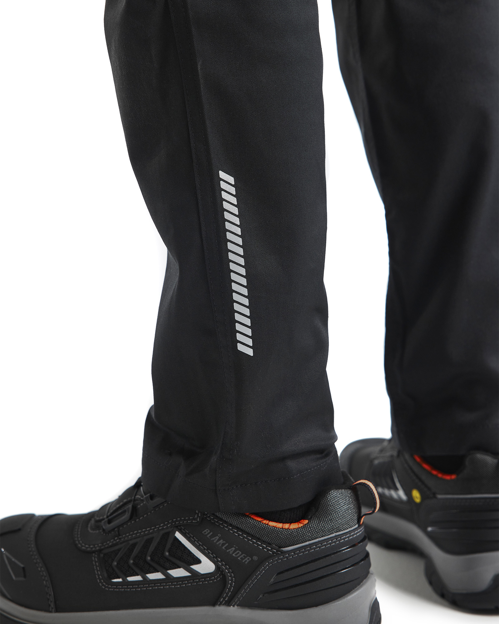 Pantalon industrie stretch 2D 1444 Noir/Rouge Blaklader - 144418329956C
