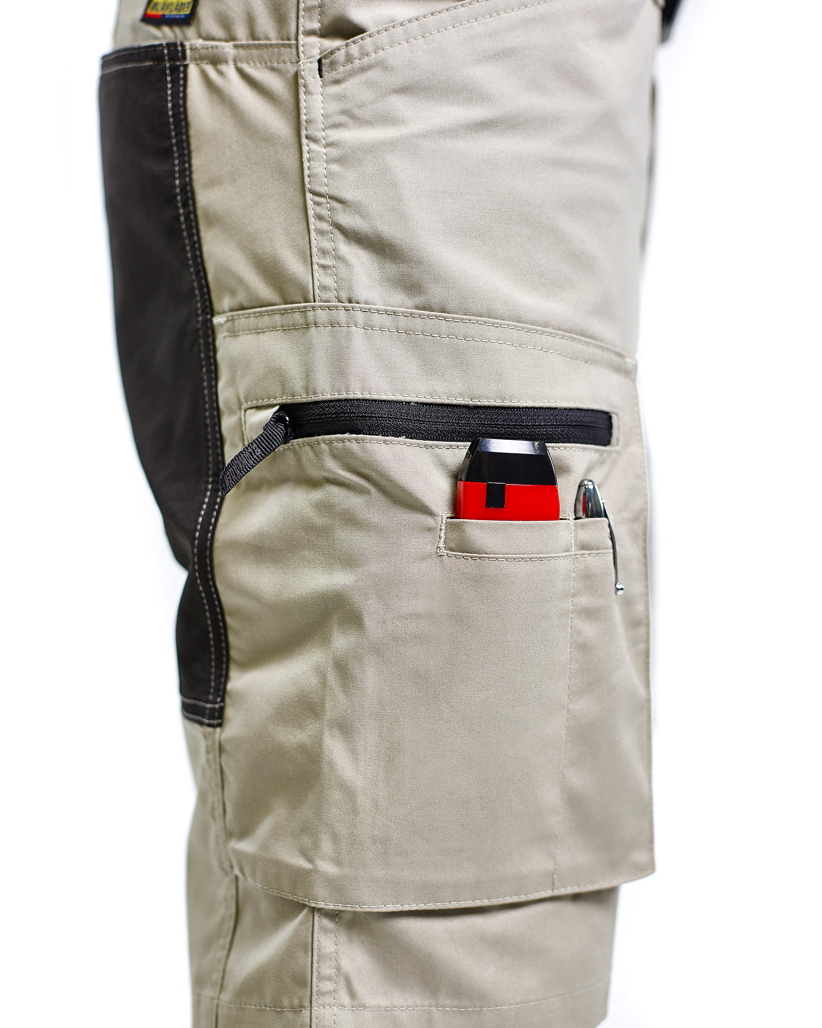 Short maintenance +stretch 1449 Beige/Noir Blaklader - 144918452799C