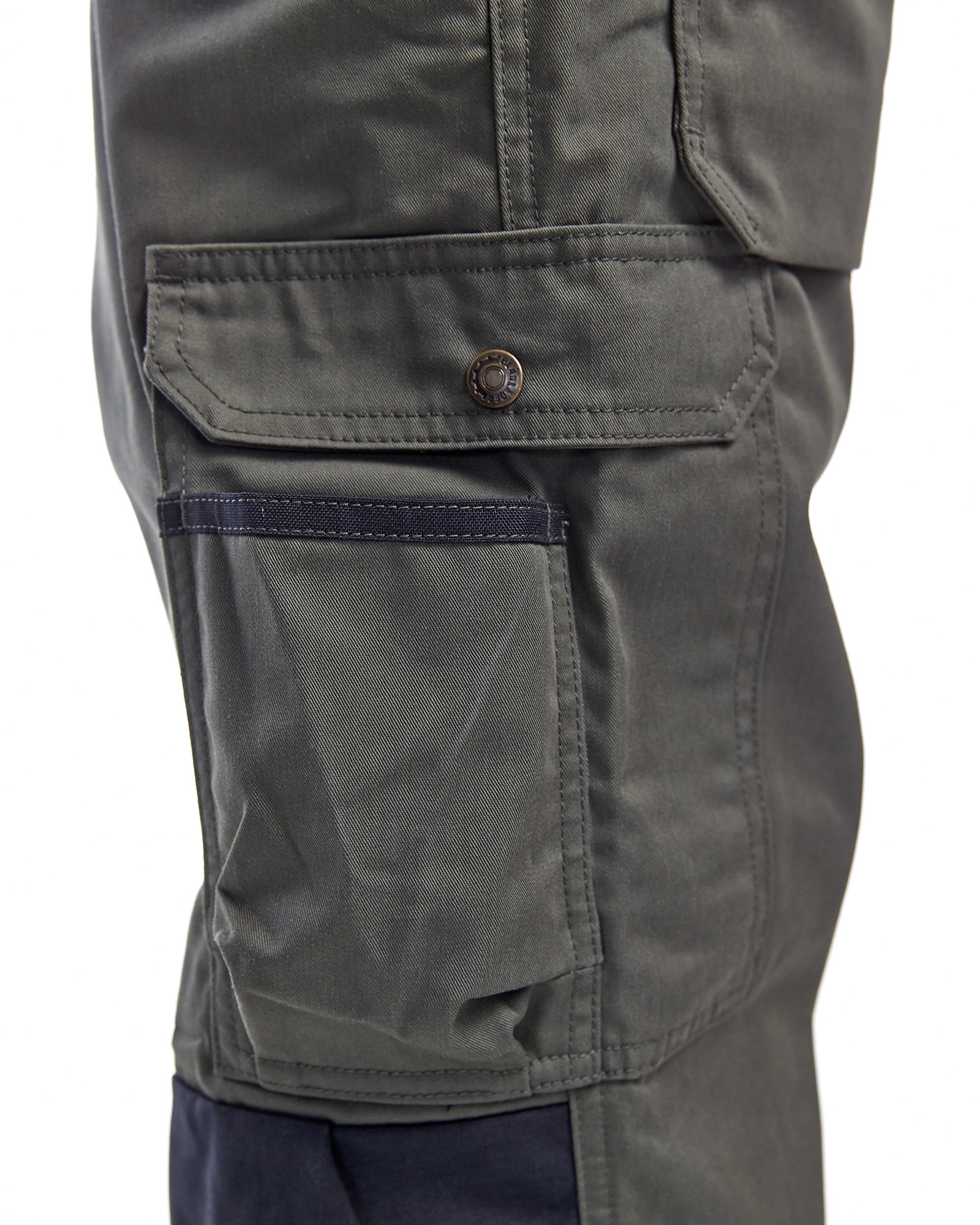 Pantalon paysagiste 1454 Vert armée/Noir Blaklader - 145418354699C