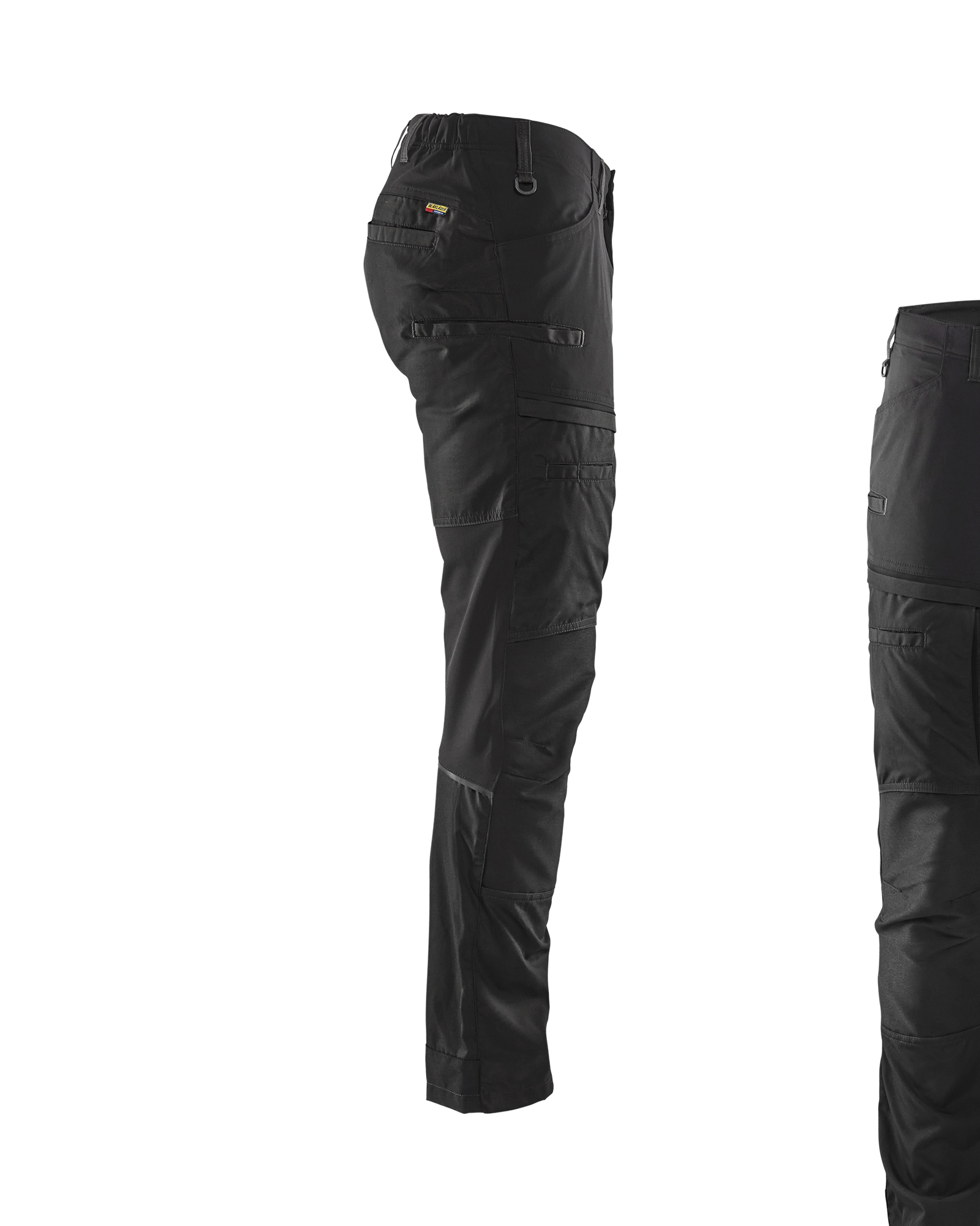 Pantalon maintenance +stretch 1456 Noir/Gris foncé Blaklader - 145618459998C