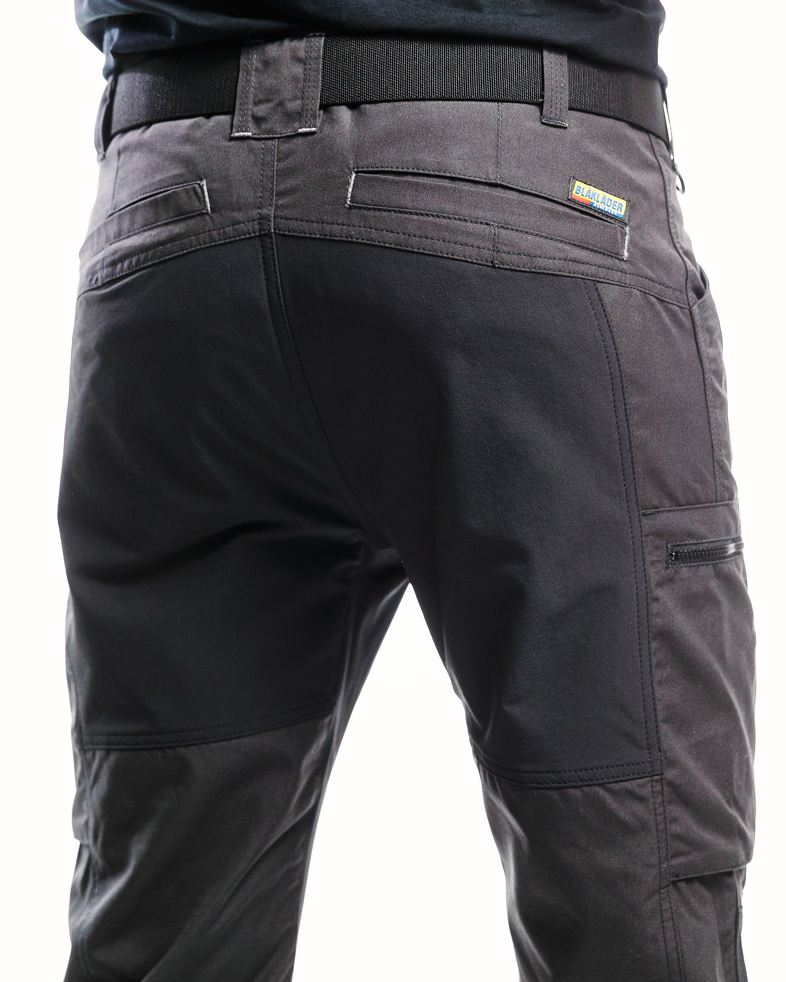 Pantalon maintenance +stretch 1459 Gris Foncé/Noir Blaklader - 145911469899C