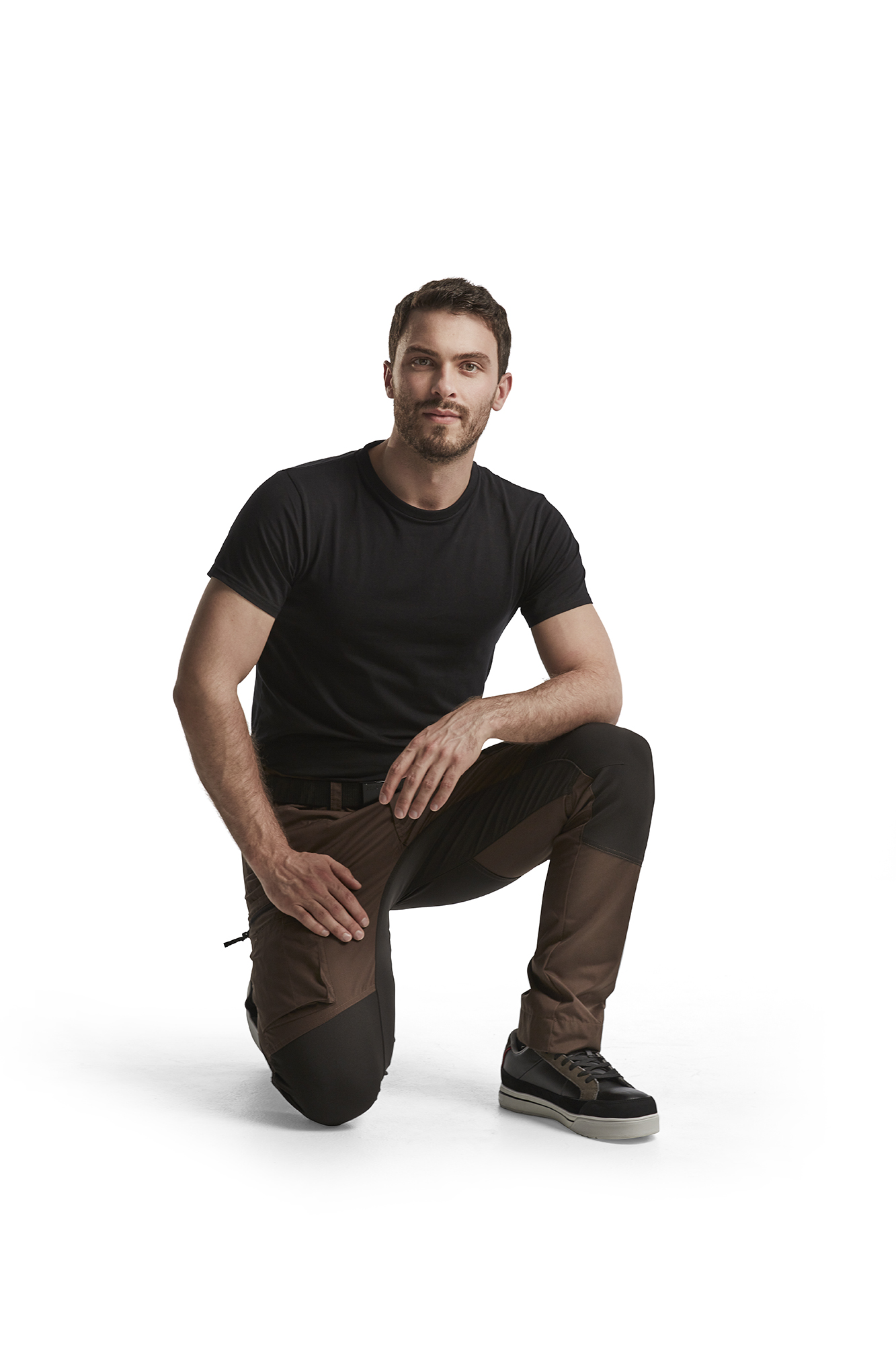 Pantalon maintenance +stretch 1459 Marron/Noir Blaklader - 145918457899C