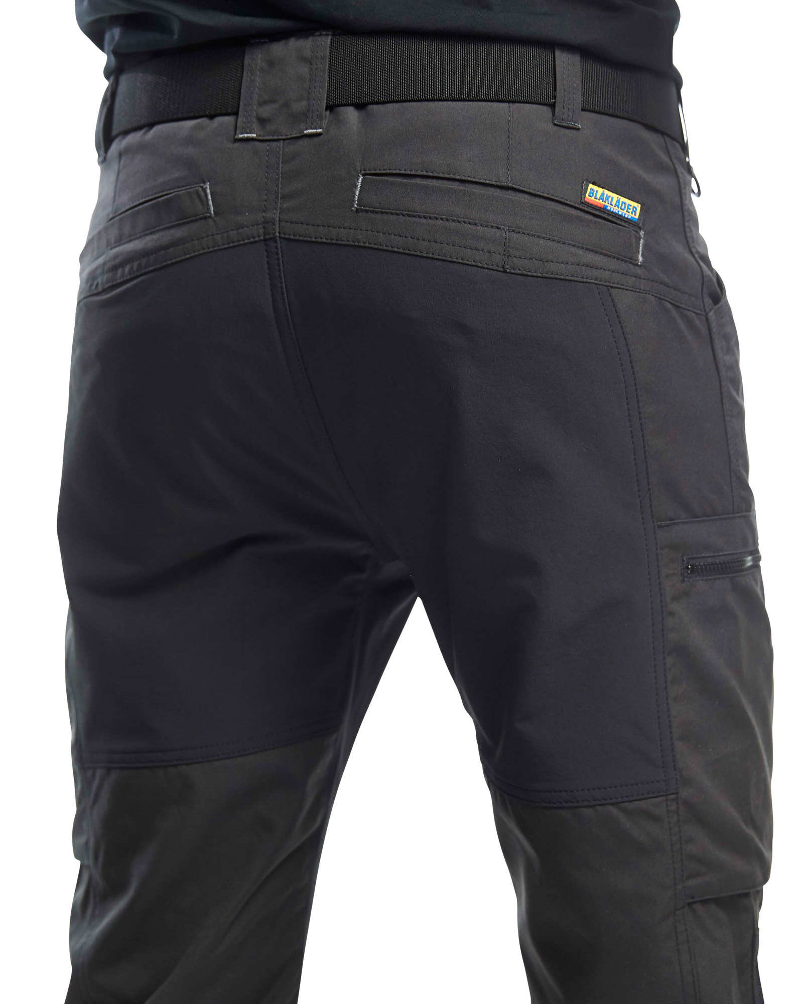 Pantalon maintenance +stretch 1459 Gris Foncé/Noir Blaklader - 145918459899C