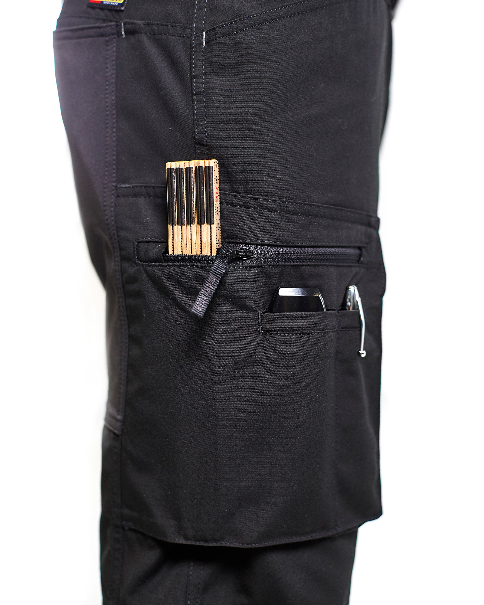 Pantalon maintenance +stretch 1459 Noir Blaklader - 145918459900C