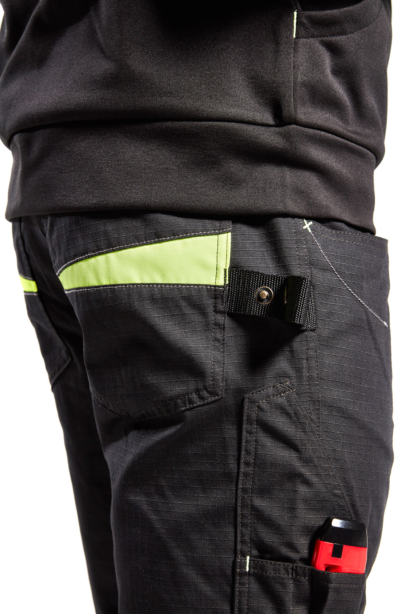 Pantalon maintenance +stretch 1495 Noir/Jaune fluo Blaklader - 149513309933C
