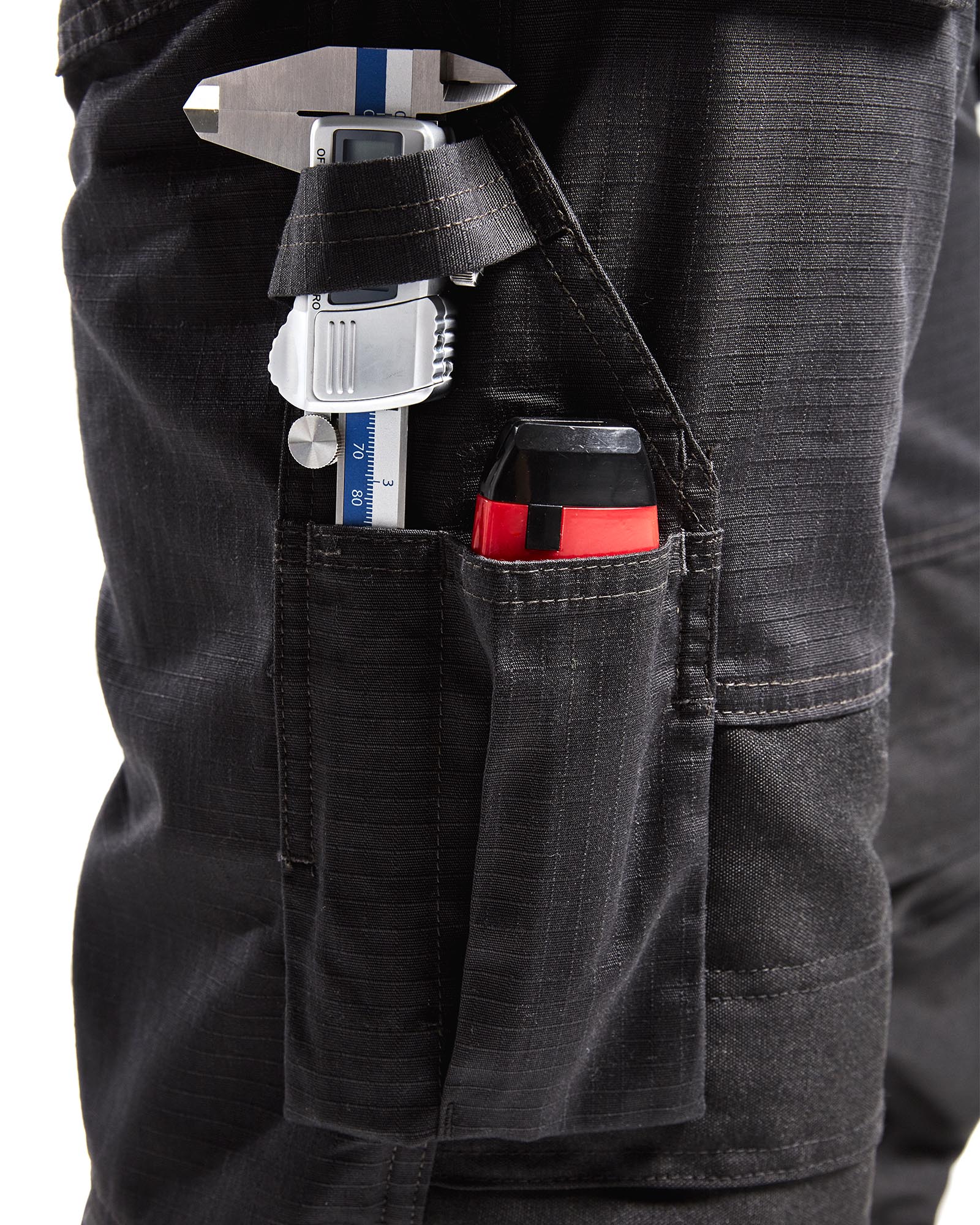 Pantalon maintenance +stretch avec poches flottantes 1496 Noir/Gris foncé Blaklader - 149613309998C