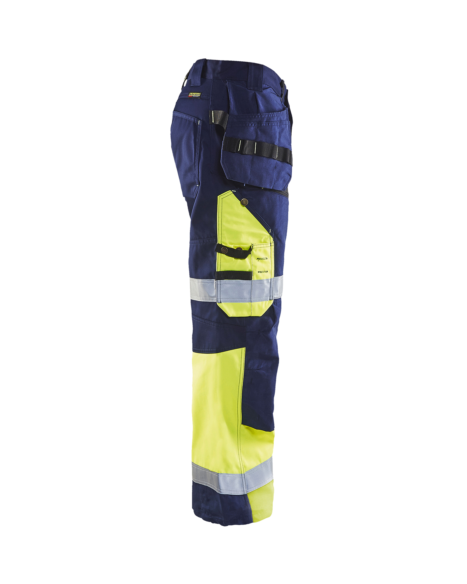 Pantalon artisan haute-visibilité 1508 Marine/Jaune fluo Blaklader - 150818608933C