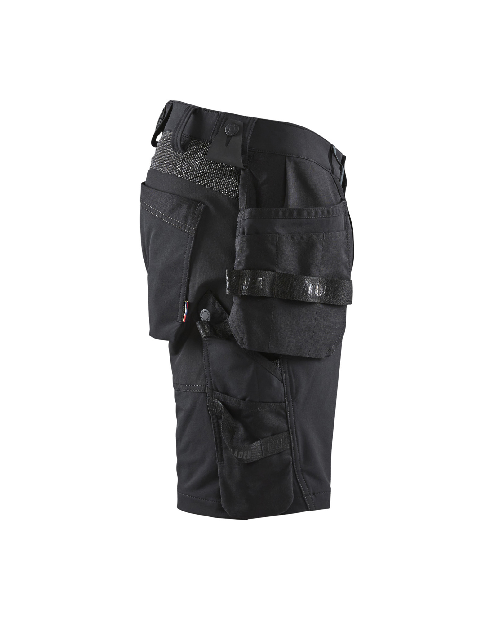 Short artisan stretch 4D 1520 Noir/Gris foncé Blaklader - 152016459998C