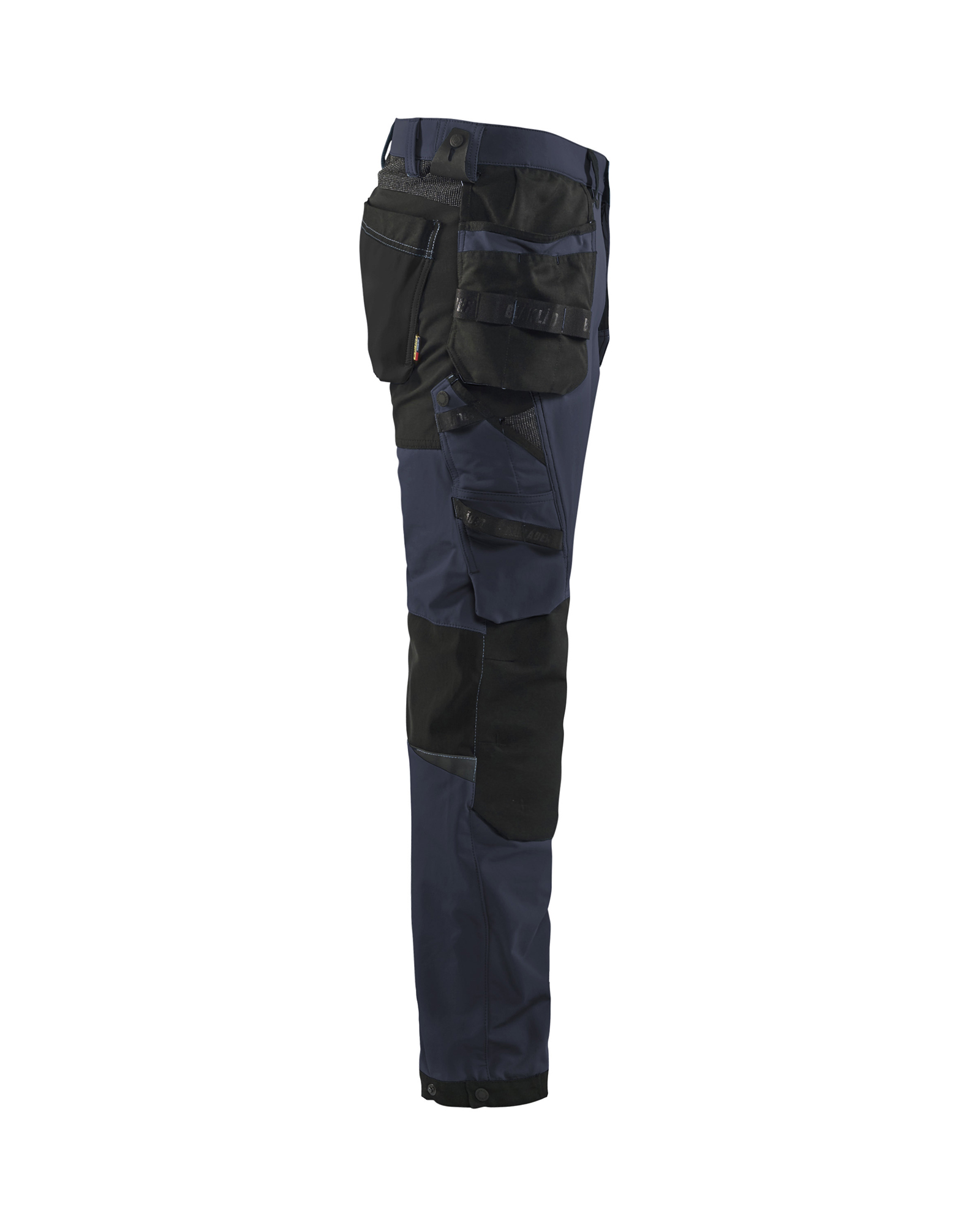 Pantalon artisan stretch 4D 1522 Marine foncé/Noir Blaklader - 152216458699C