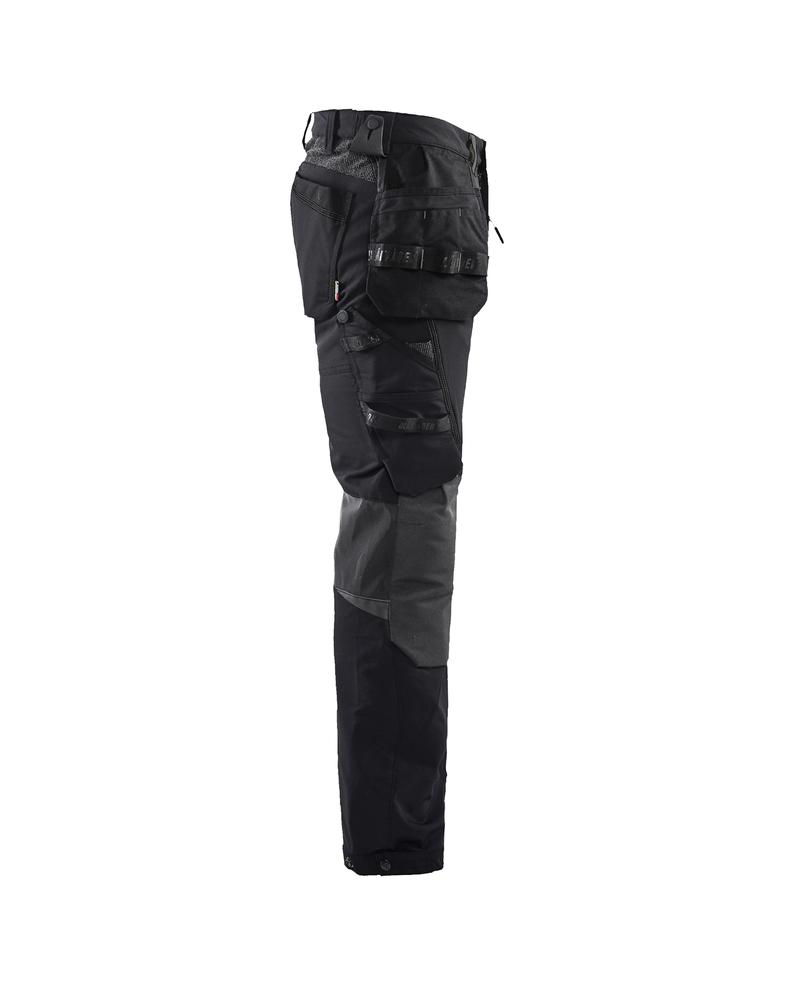 Pantalon artisan stretch 4D 1522 Noir/Gris foncé Blaklader - 152216459998C