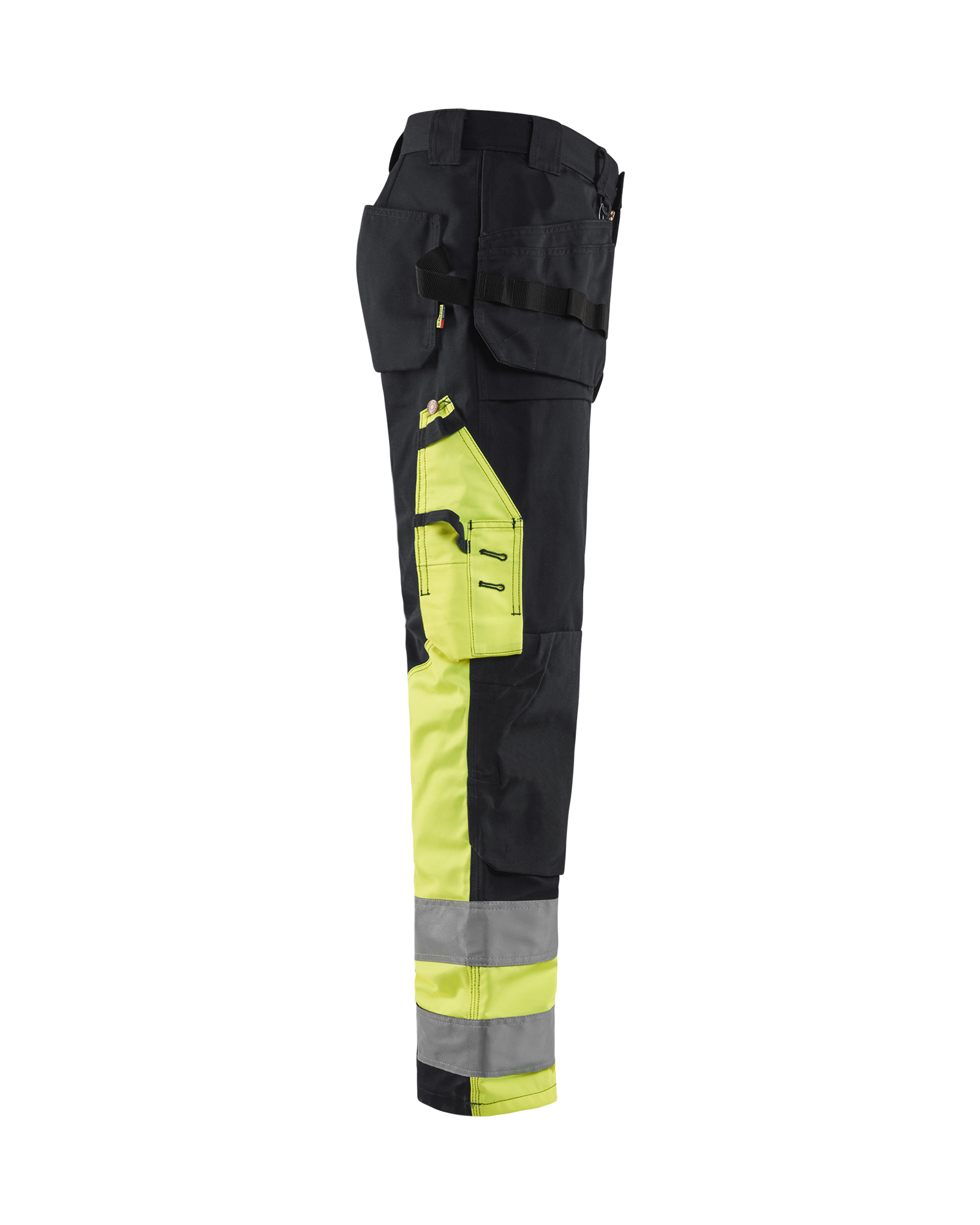 Pantalon Artisan haute-visibilité 1529 Noir/Jaune fluo Blaklader - 152913709933C