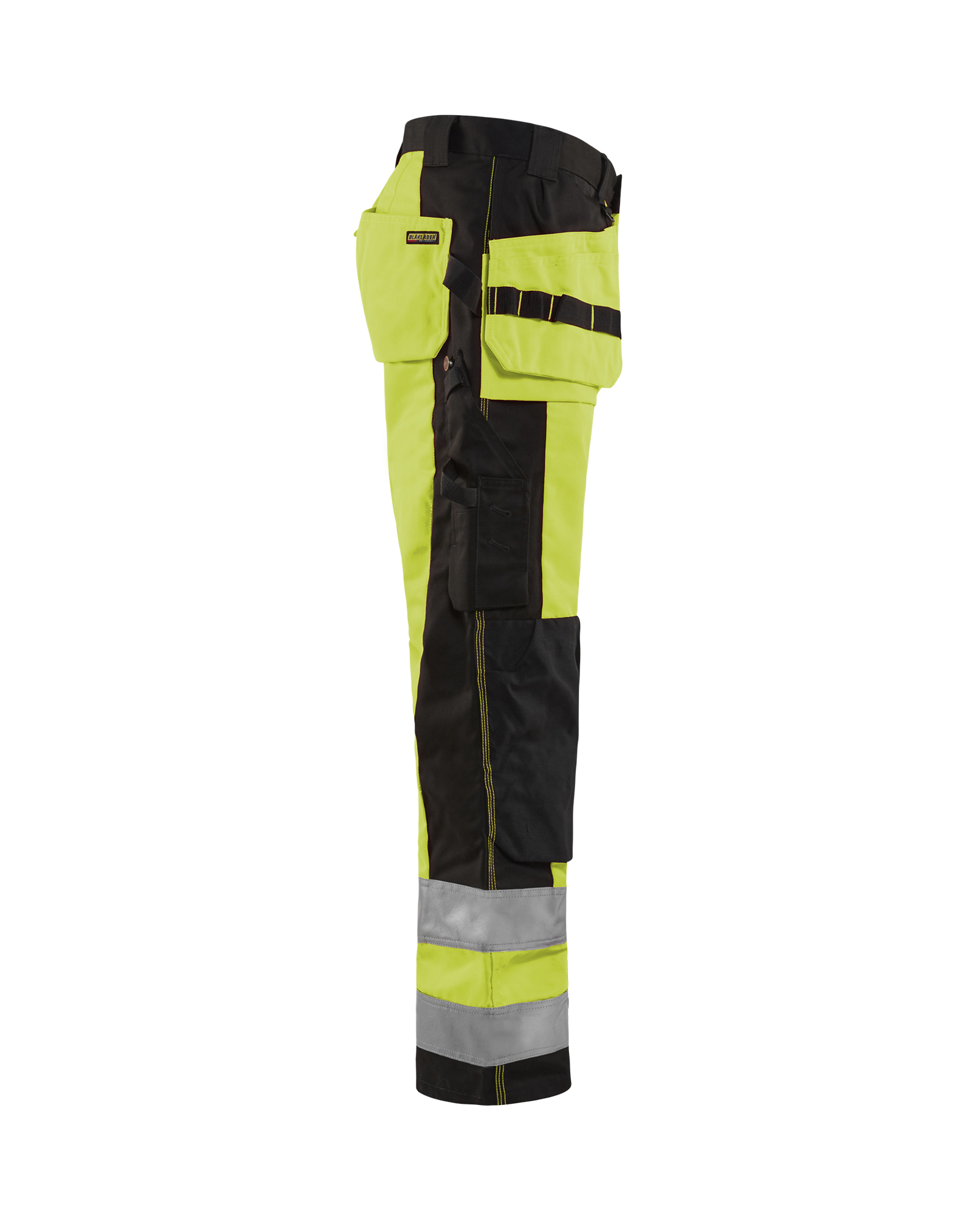 Pantalon artisan haute-visibilité 1533 Jaune fluo/Noir Blaklader - 153318603399C