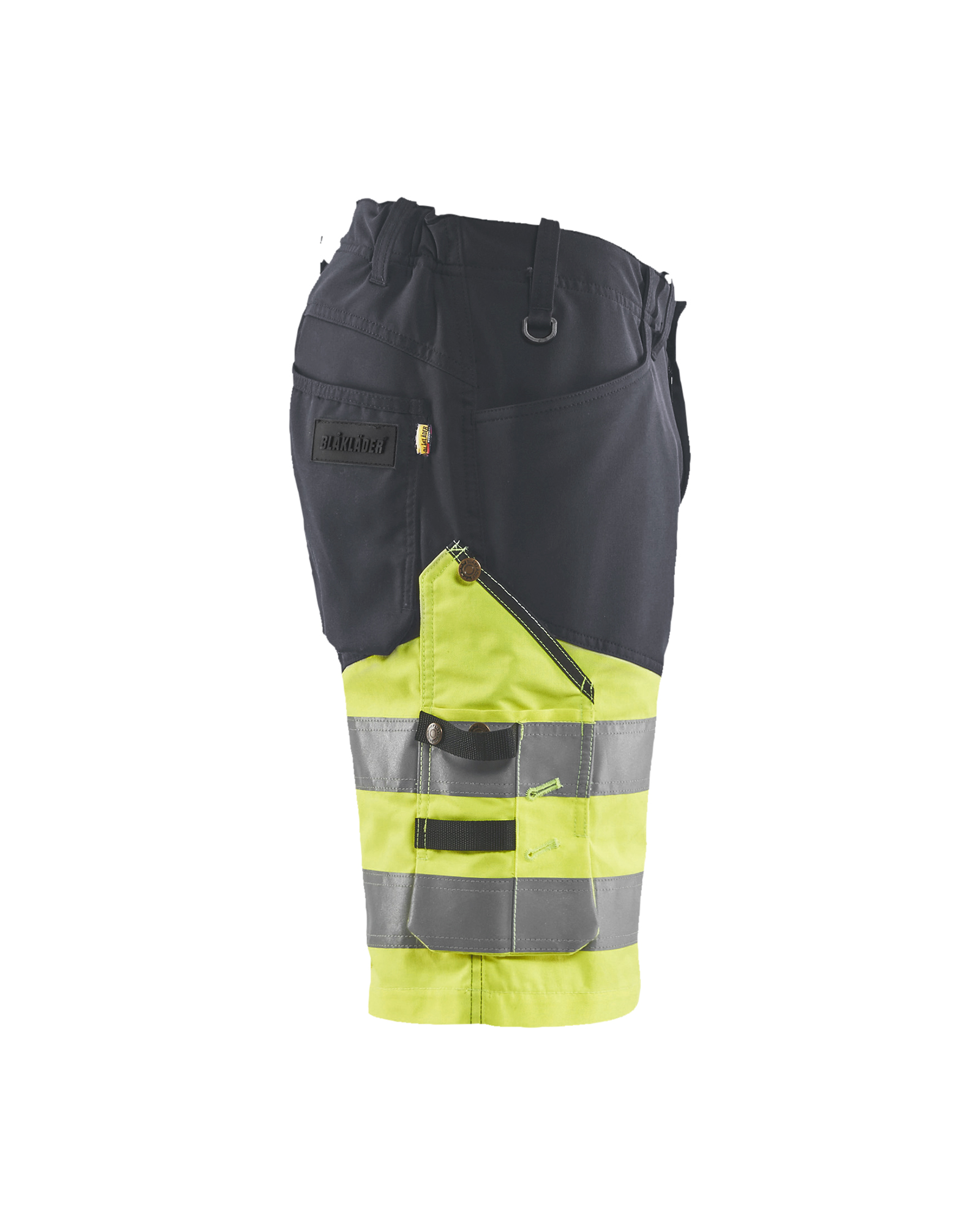 Short haute-visibilité +stretch 1541 Gris moyen/Jaune fluo Blaklader - 154118119633C