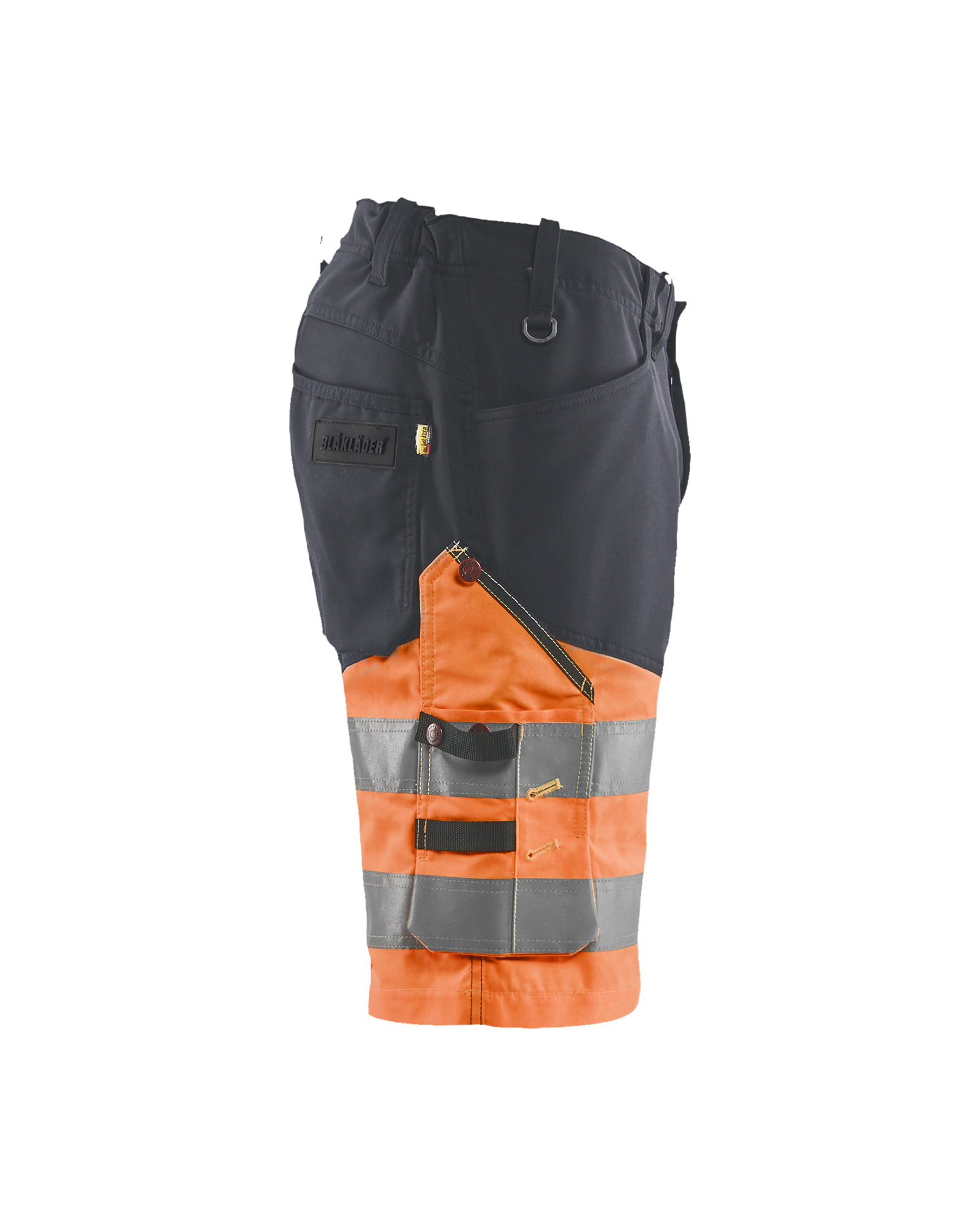 Short haute-visibilité +stretch 1541 Gris moyen/Orange fluo Blaklader - 154118119653C