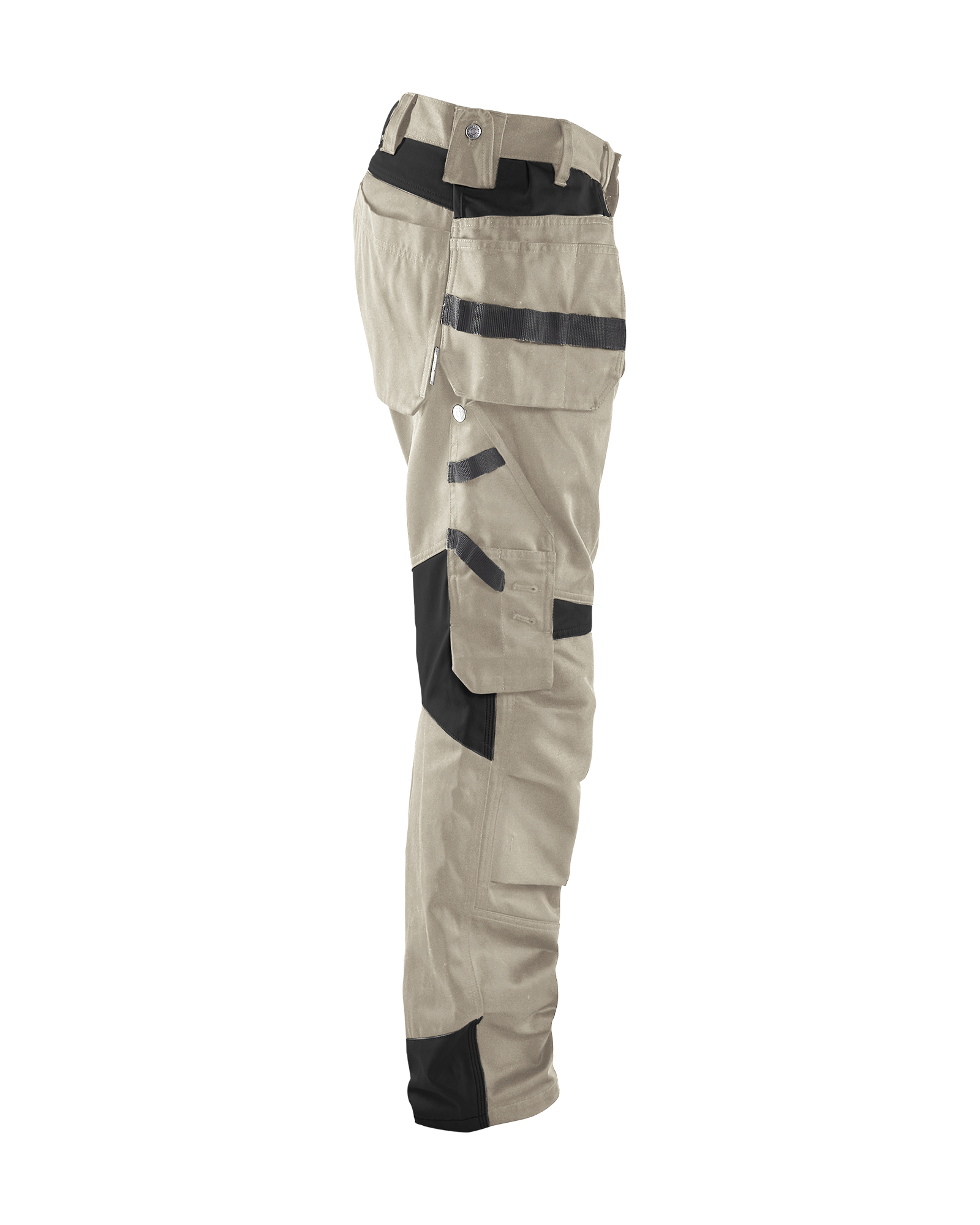Pantalon artisan 1555 Beige/Noir Blaklader - 155518602799C
