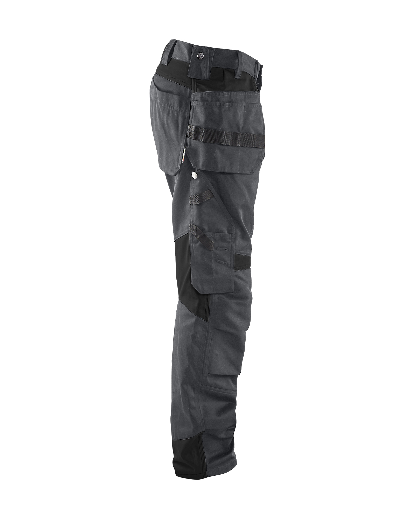 Pantalon artisan 1555 Gris Foncé/Noir Blaklader - 155518609899C