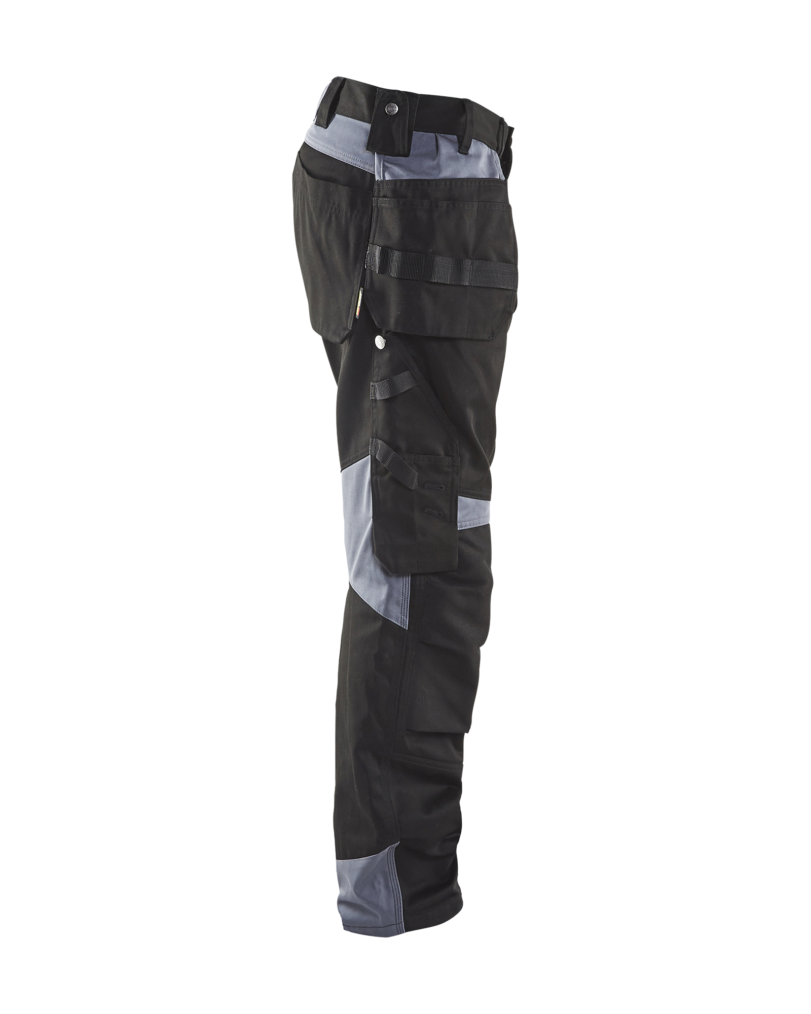 Pantalon artisan 1555 Noir/Gris clair Blaklader - 155518609994C
