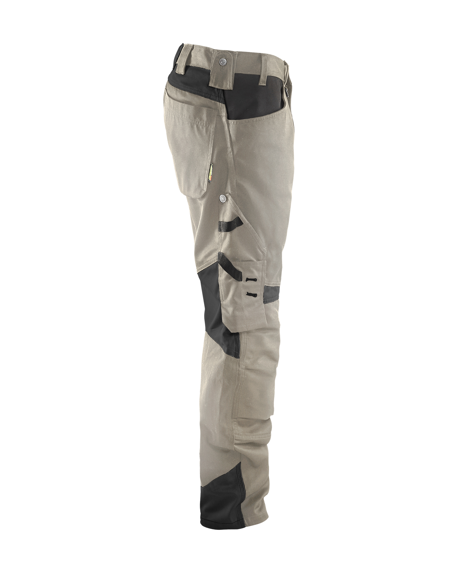 Pantalon artisan sans poches flottantes 1556 Beige/Noir Blaklader - 155618602799C