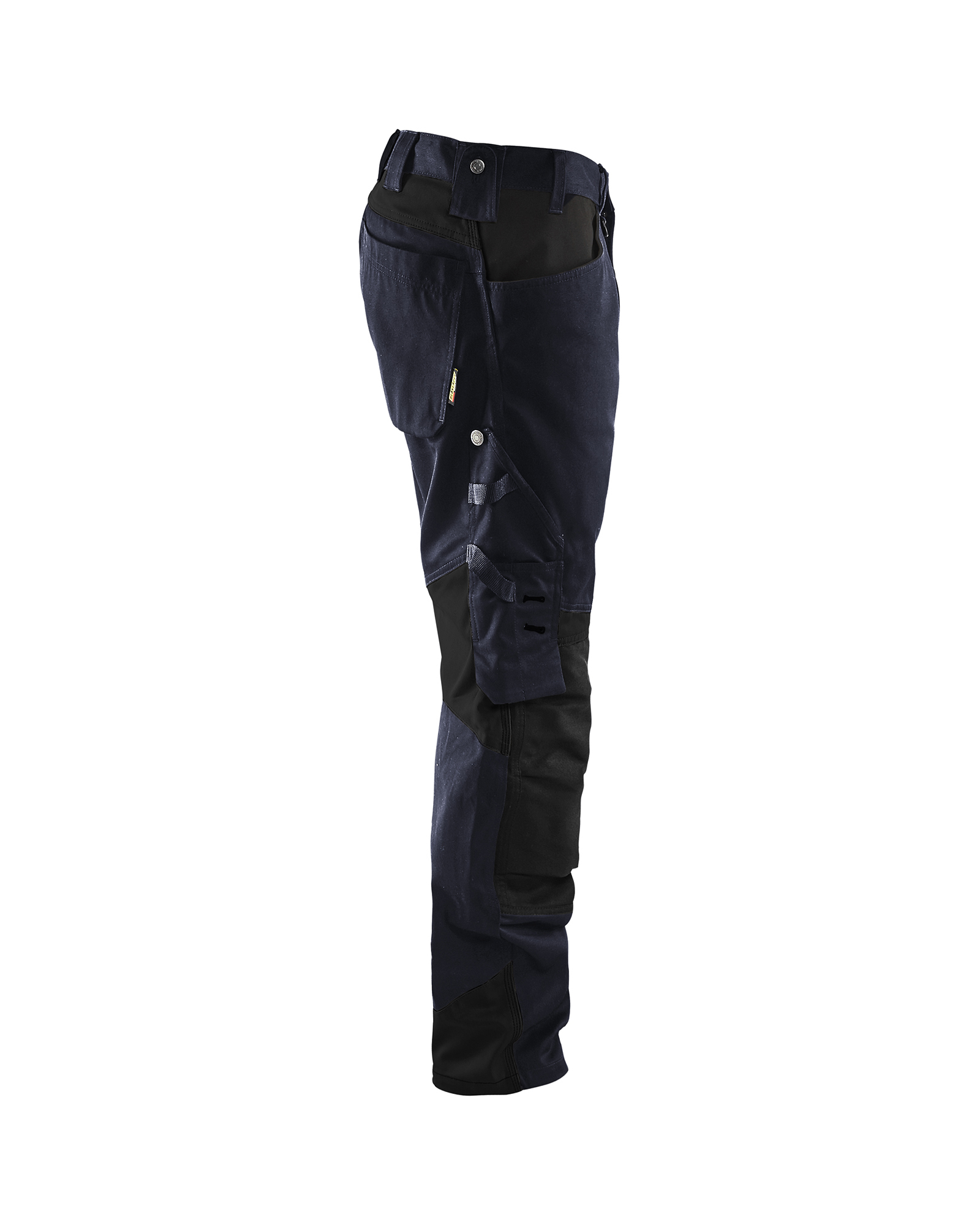 Pantalon artisan sans poches flottantes 1556 Marine foncé/Noir Blaklader - 155618608699C