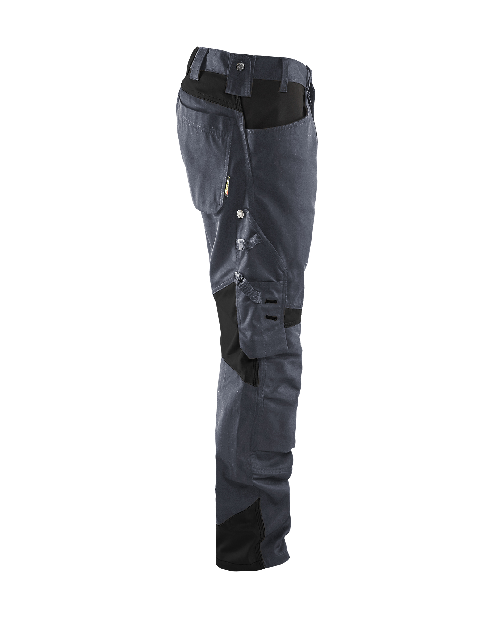 Pantalon artisan sans poches flottantes 1556 Gris clair/Noir Blaklader - 155618609499C