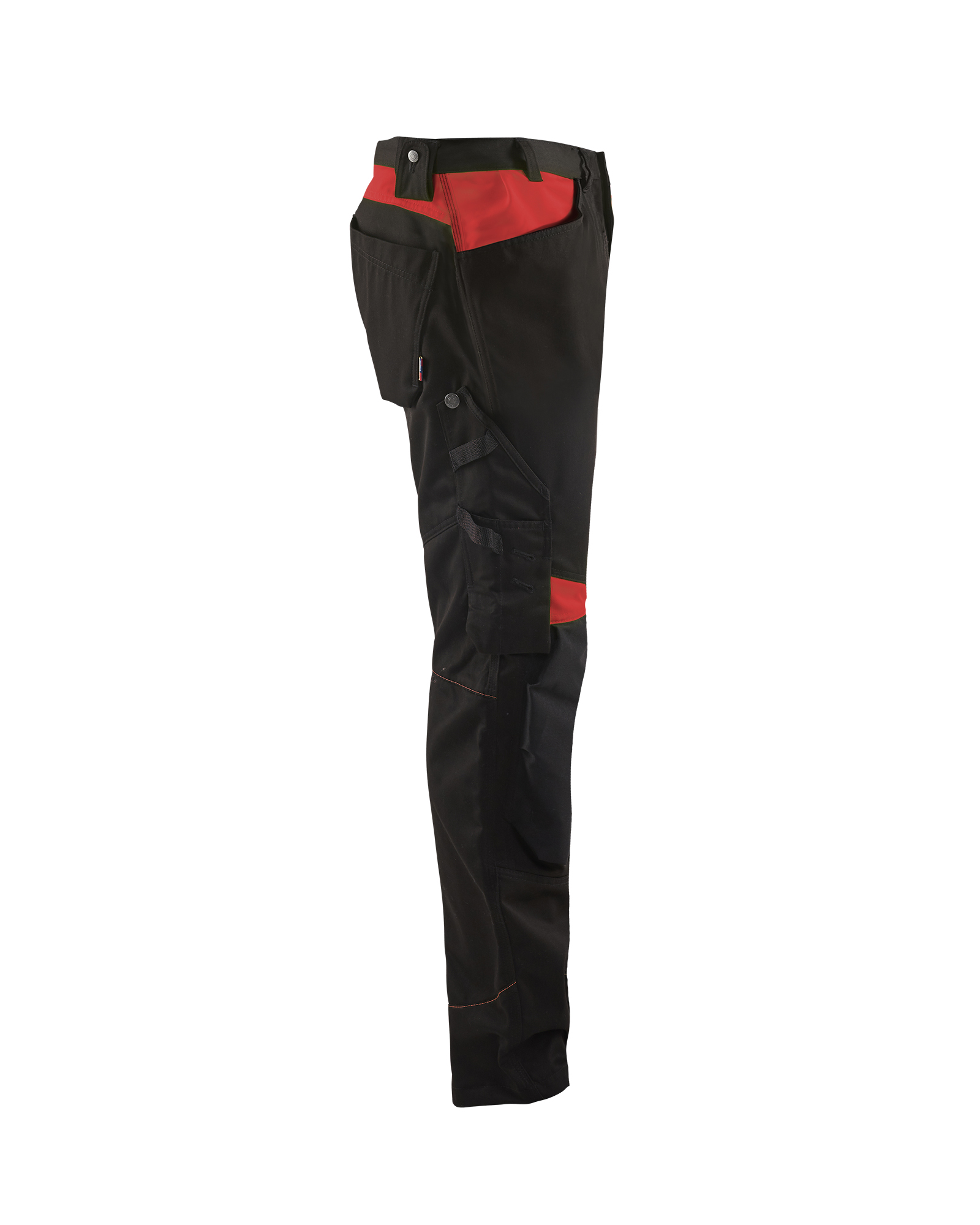 Pantalon artisan sans poches flottantes 1556 Noir/Rouge Blaklader - 155618609956C