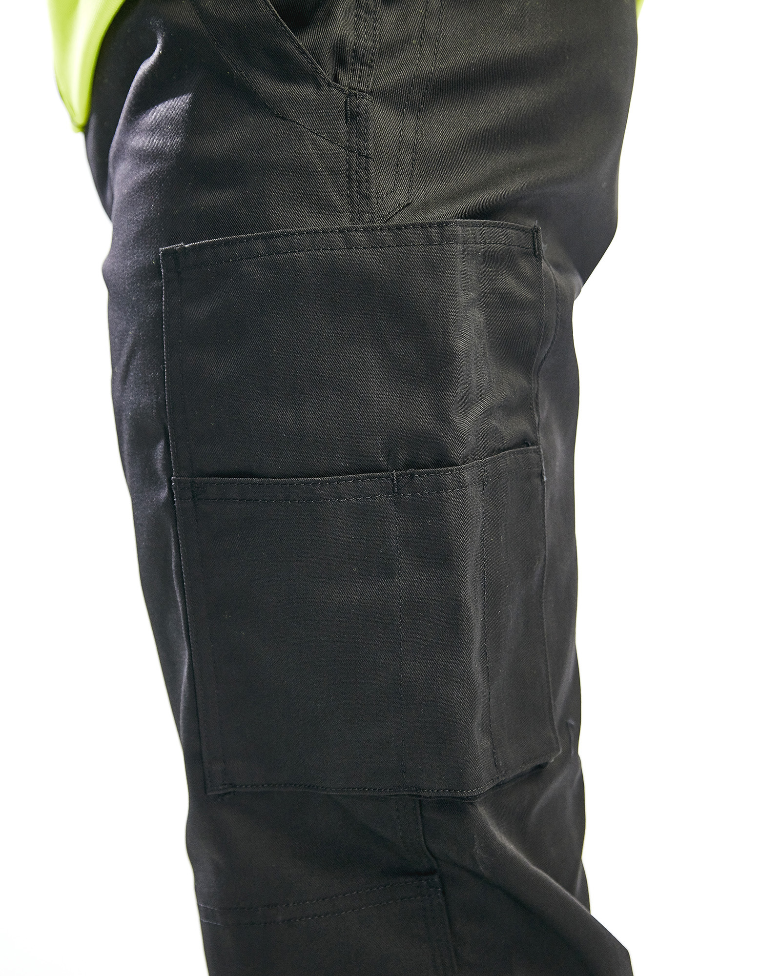 Pantalon artisan haute visibilité 1564 Noir/Jaune fluo Blaklader - 156418119933C