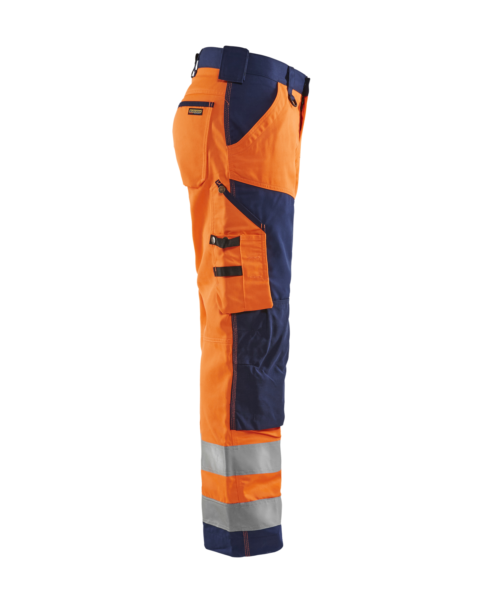 Pantalon artisan haute visibilité 1566 Orange fluo/Marine Blaklader - 156618115389C