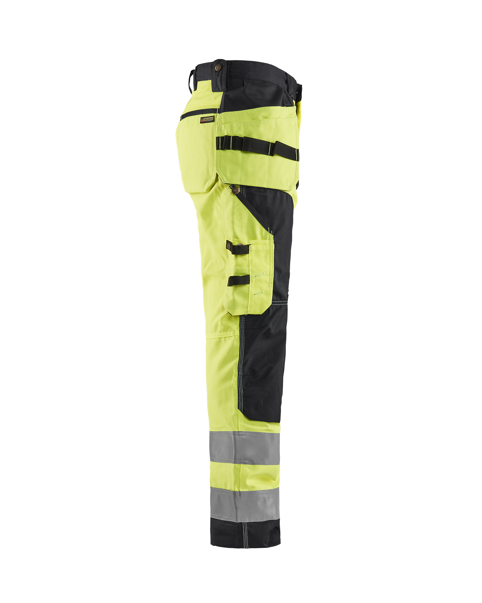 Pantalon artisan haute-visibilité 1568 Jaune fluo/Noir Blaklader - 156818113399C