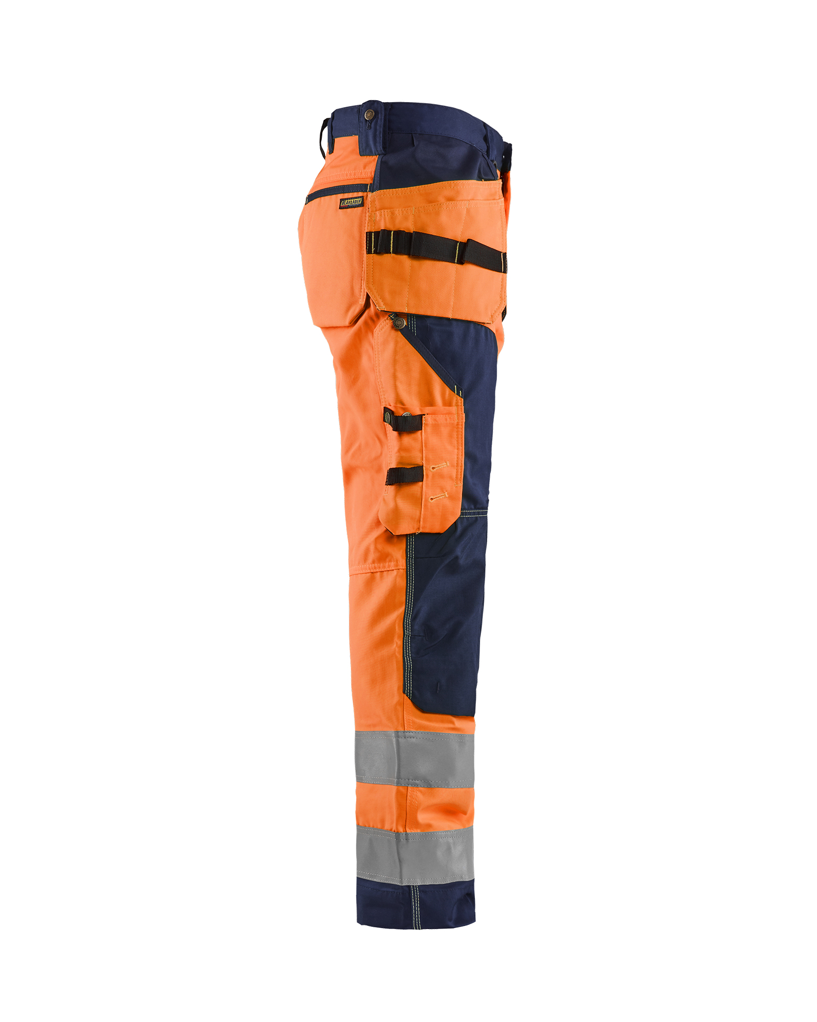 Pantalon artisan haute-visibilité 1568 Orange fluo/Marine Blaklader - 156818115389C