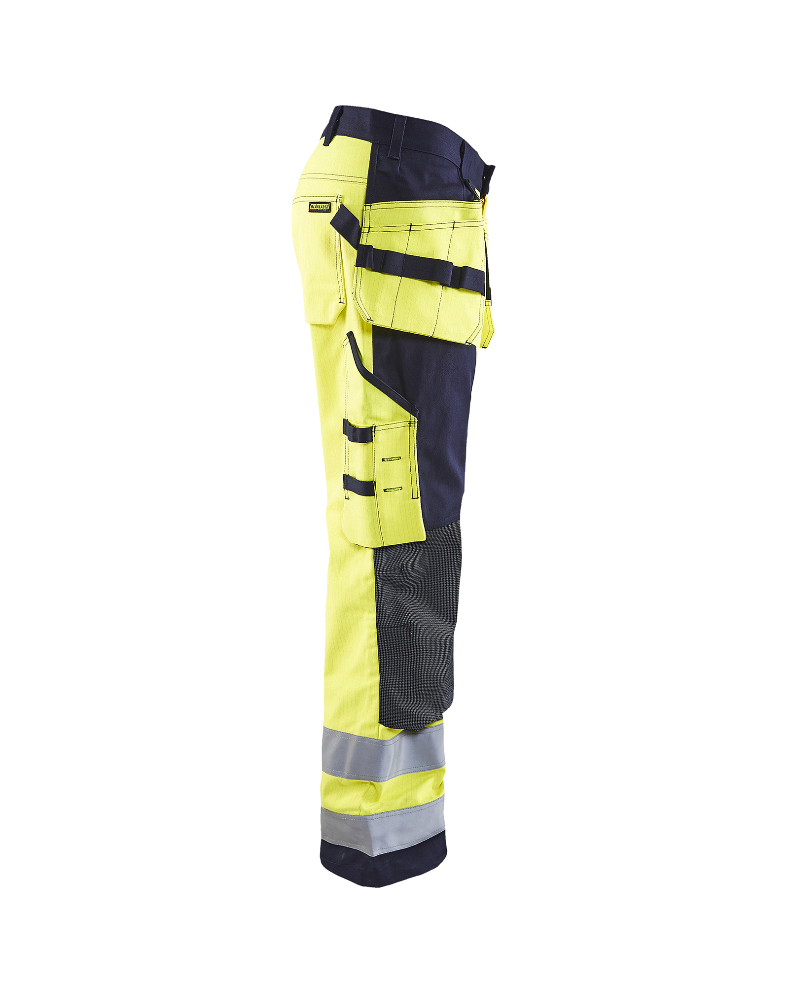Pantalon artisan multinormes 1579 Jaune fluo/Marine Blaklader - 157915143389C