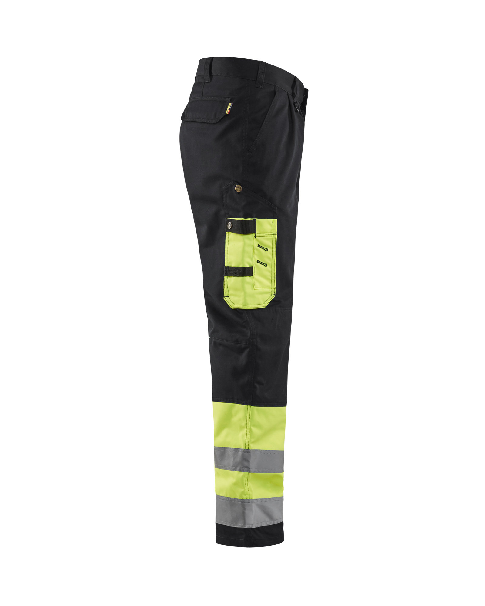 Pantalon artisan haute-visibilité 1584 Jaune fluo/Noir Blaklader - 158418603399C