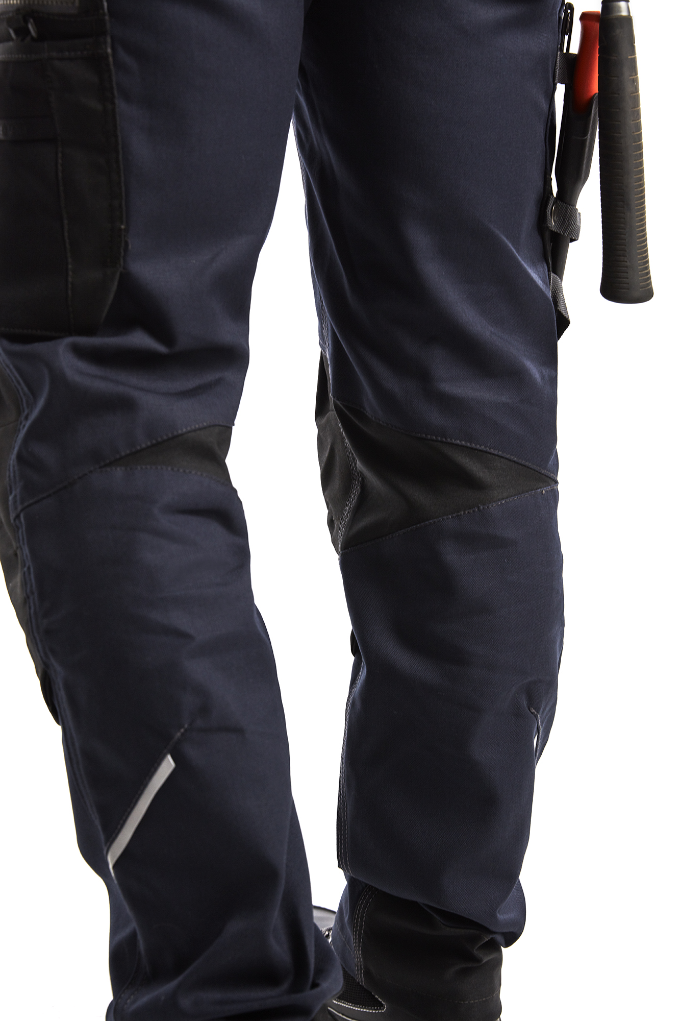 Pantalon artisan +stretch 1590 Marine foncé/Noir Blaklader - 159013438699C