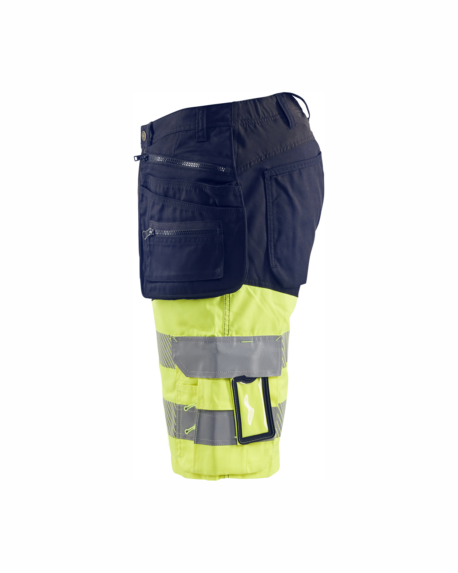 Short haute-visibilité stretch 4D 1596 Marine/Jaune fluo Blaklader - 159618118933C